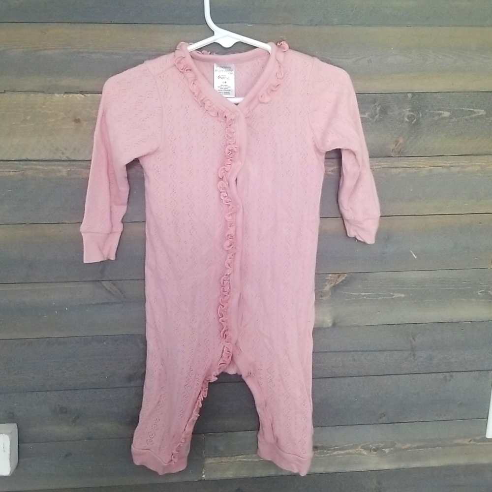 12M snap up rompers